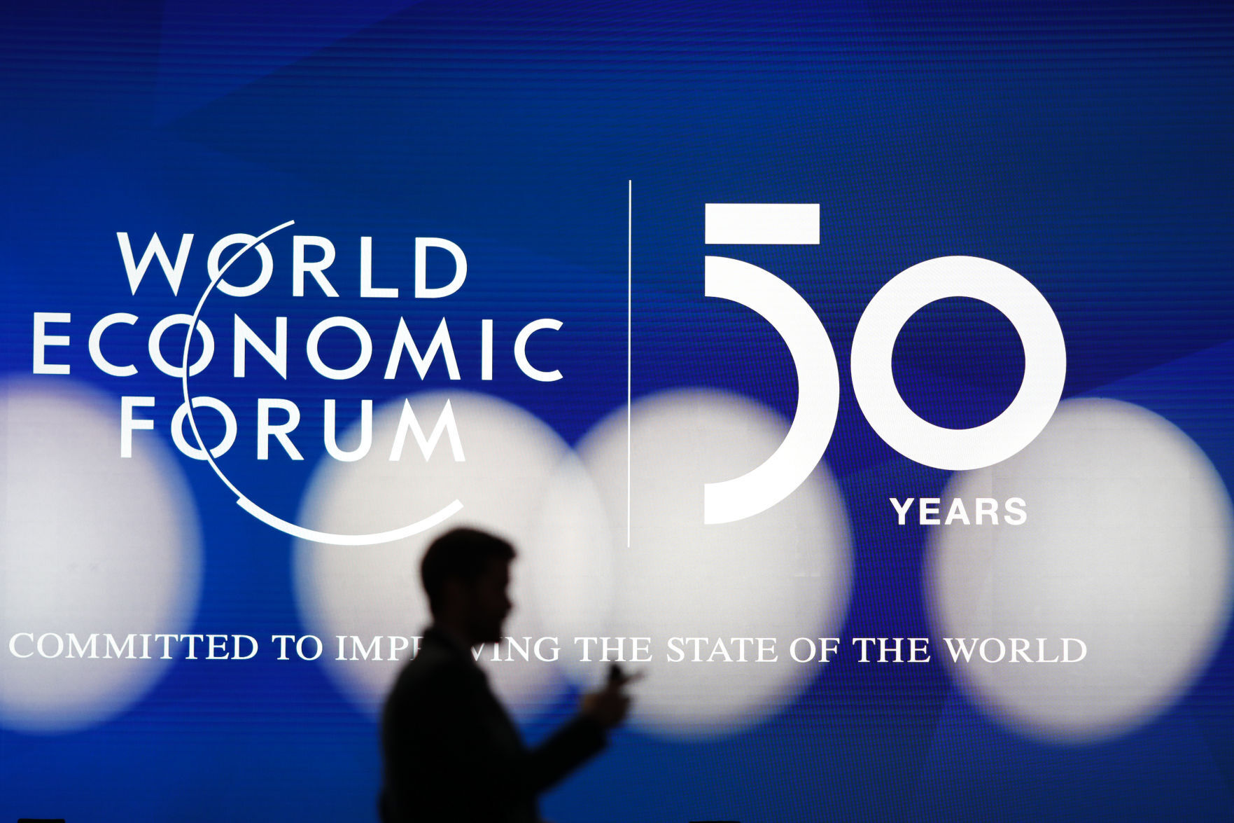 APTOPIX Switzerland Davos Forum
